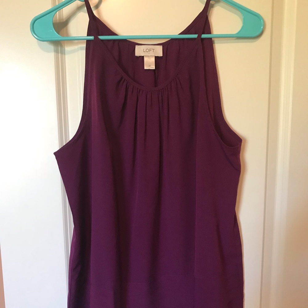 Loft sleeveless top